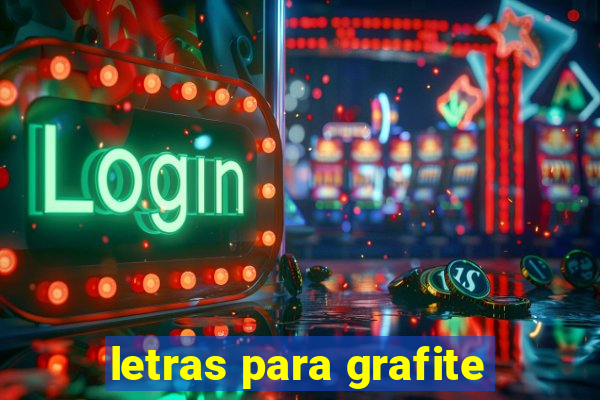 letras para grafite